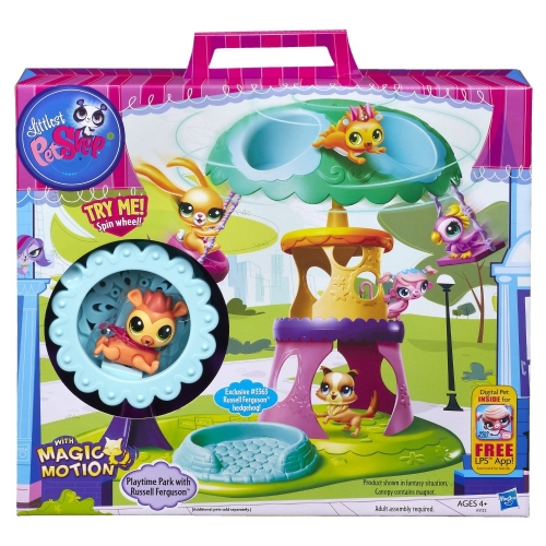 Игровой Набор Littlest Pet Shop Волшебный аттракцион для зверюшек.