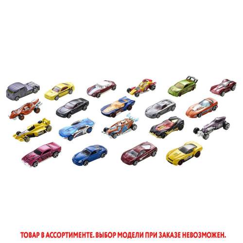 Hot Wheels Набор Hot Wheels Базовые машинки 20 шт в ассортименте