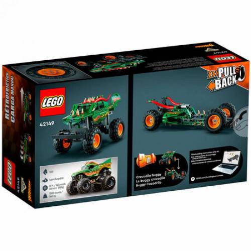 Lego Конструктор Лего техник Внедорожник Монстер Трак Дракон Lego Technic Monster Jam Dragon