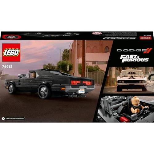 LEGO Конструктор Лего Speed Champions Форсаж 1970 Dodge Charger R T 76912-L