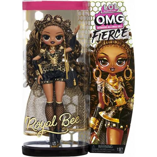 Lol OMG Королева Пчёлка LOL Surprise OMG Fierce Royal Bee Fashion Doll