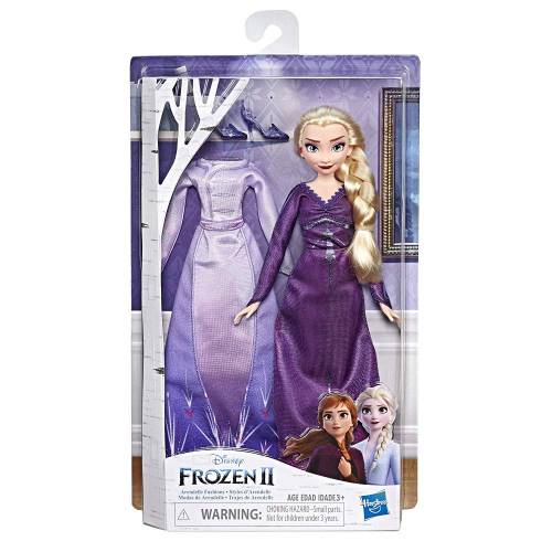 Нет в наличии. Кукла Эльза с дополнительным нарядом из серии Disney Princess Холодное сердце 2, Hasbro,