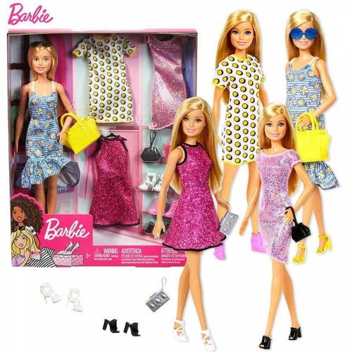 Barbie (Mattel) Barbie Кукла Барби "Мода с аксессуарами"