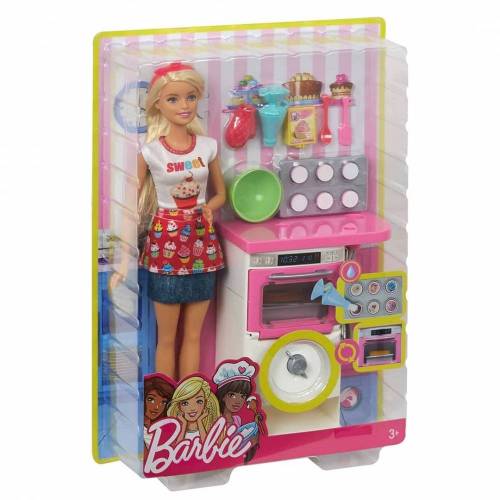 Barbie Игровой набор Barbie® - Кондитер, Mattel, FHP57