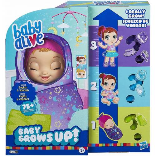 Растущая кукла пупс Baby Alive Grows Up Hasbro