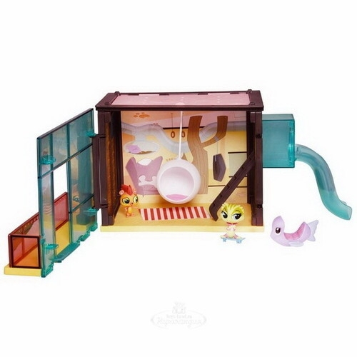 Игровой набор Littlest Pet Shop "Стильный летний лагерь"