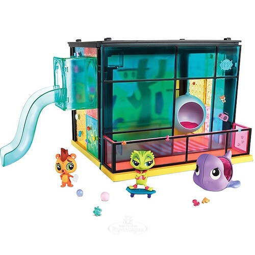 Игровой набор Littlest Pet Shop "Стильный летний лагерь"