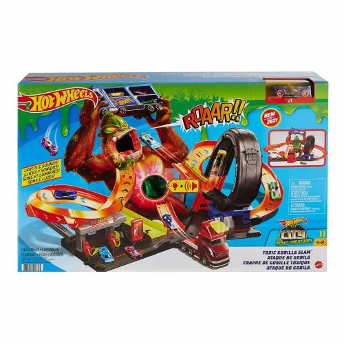 Игровой набор Venomous Gorilla Attack Hot Wheels