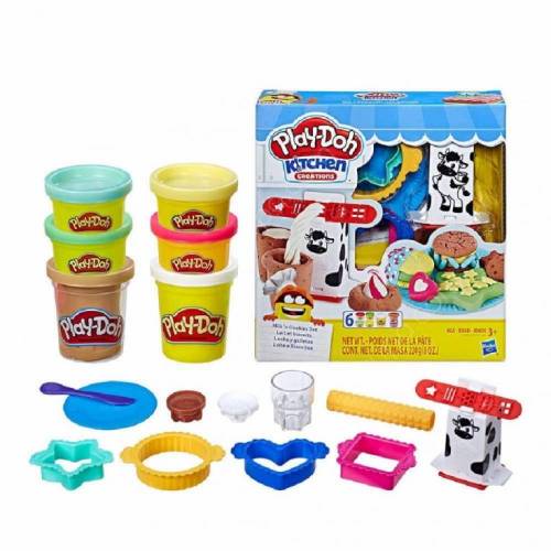 Набор Плей-До Забавные закуски Молоко и печенье PLAY-DOH