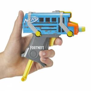 Fortnite Micro Battle Bus Nerf MicroShots Стреляющий дротиками игрушечный бластер