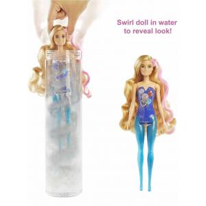 Кукла-сюрприз Барби Цветное перевоплощение серия Вечеринка Barbie Color Reveal 