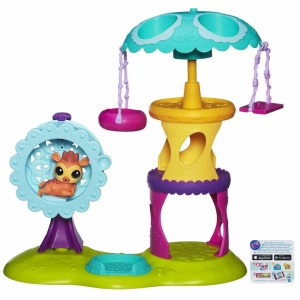Игровой Набор Littlest Pet Shop Волшебный аттракцион для зверюшек.