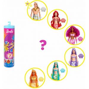 Barbie Кукла Барби Color Reveal Mermaid 2 серия