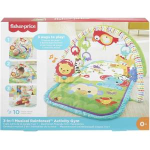 Развивающий коврик Fisher Price 3 в 1