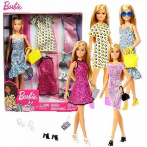 Barbie (Mattel) Barbie Кукла Барби "Мода с аксессуарами"